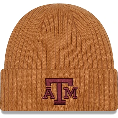New Era Light Texas AM Aggies Core Classic Cuffed Knit Hat