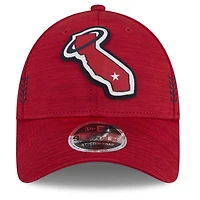 New Era Los Angeles Angels 2024 Clubhouse 9FORTY Adjustable Hat