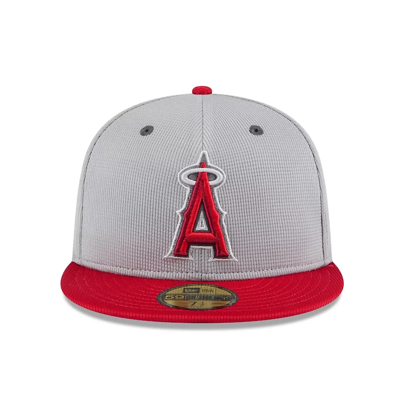 New Era Los Angeles Angels 2025 Batting Practice 59FIFTY Fitted Hat