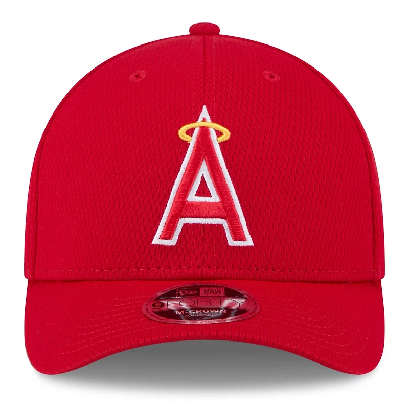 New Era Los Angeles Angels 2025 MLB Clubhouse 9FORTY Adjustable Hat