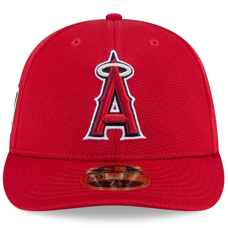 New Era Los Angeles Angels 2025 Spring Training Low Profile 59FIFTY Fitted Hat
