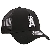 New Era Los Angeles Angels A-Frame 9FORTY Trucker Adjustable Hat