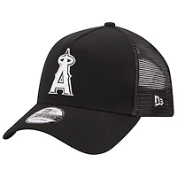 New Era Los Angeles Angels A-Frame 9FORTY Trucker Adjustable Hat