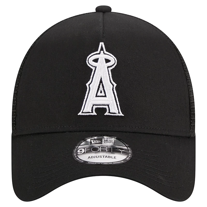 New Era Los Angeles Angels A-Frame 9FORTY Trucker Adjustable Hat