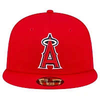 New Era Los Angeles Angels Game Authentic Collection On Field 59FIFTY Fitted Hat