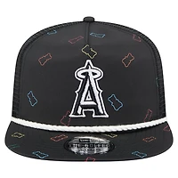 New Era Los Angeles Angels Gummy Golfer Trucker Adjustable Hat