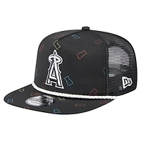 New Era Los Angeles Angels Gummy Golfer Trucker Adjustable Hat