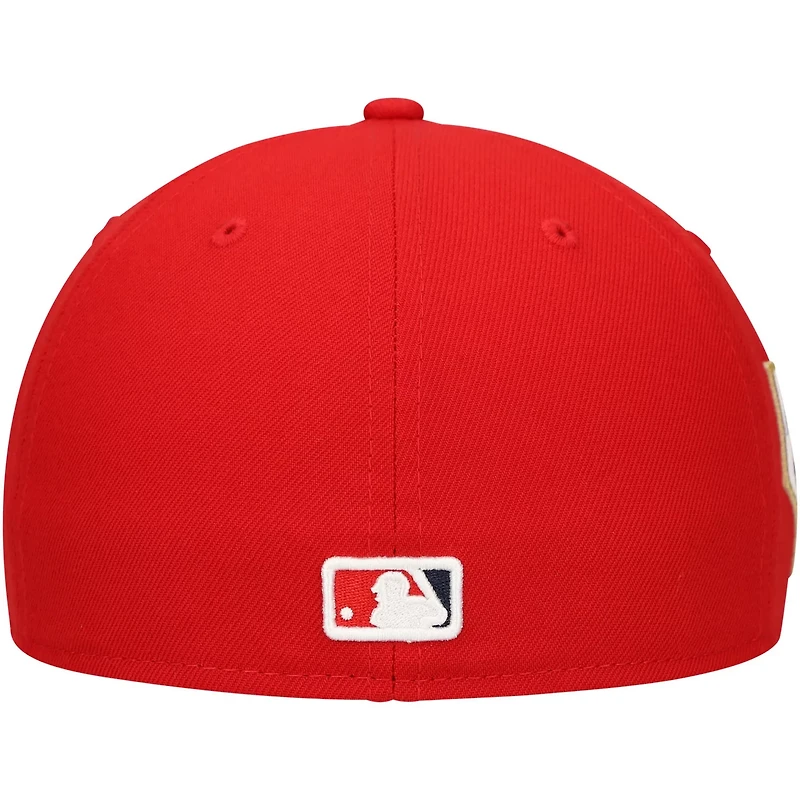 New Era Los Angeles Angels Jackie Robinson Day Side Patch 59FIFTY Fitted Hat