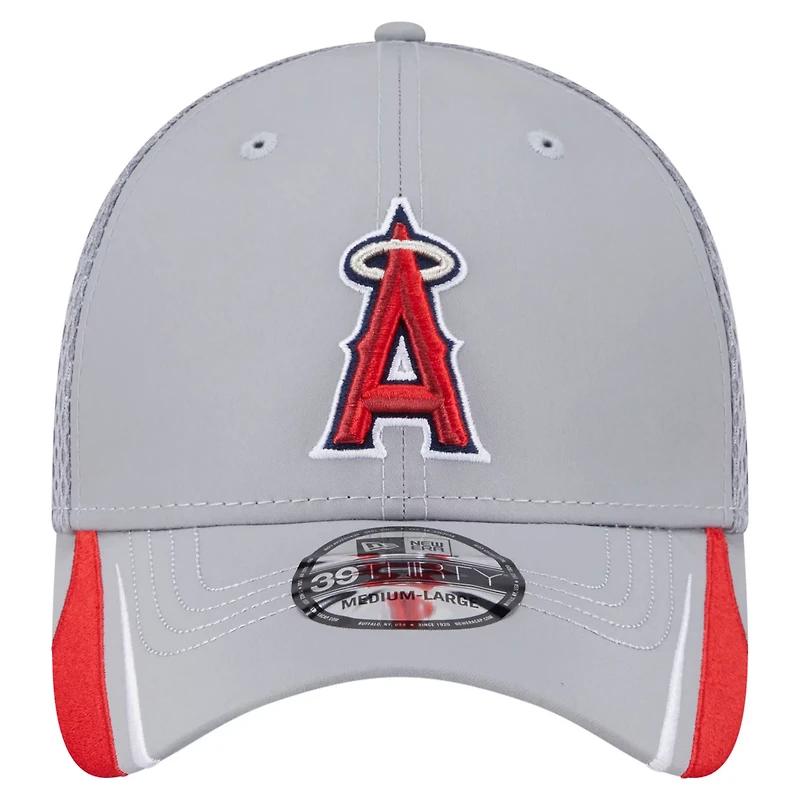 New Era Los Angeles Angels Linear 39THIRTY Flex-Fit Hat