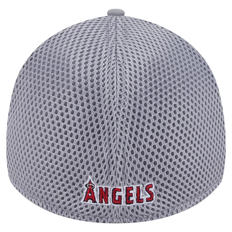New Era Los Angeles Angels Linear 39THIRTY Flex-Fit Hat