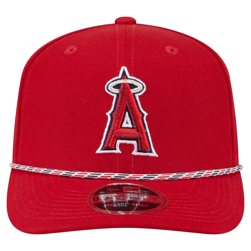 New Era Los Angeles Angels Multi-Rope 9SEVENTY Stretch-Snap Hat
