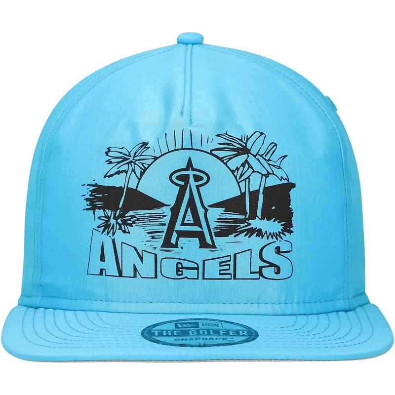 New Era Los Angeles Angels Neon Golfer Snapback Hat