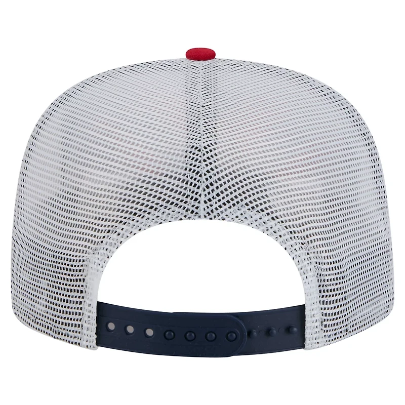 New Era Los Angeles Angels Tie-Dye Golfer Trucker Adjustable Hat