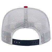 New Era Los Angeles Angels Tie-Dye Golfer Trucker Adjustable Hat