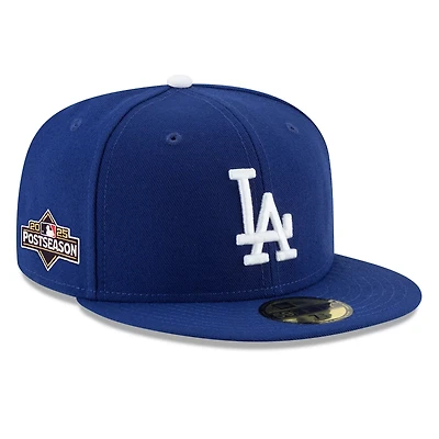 New Era Los Angeles Dodgers 2025 MLB Postseason Side Patch 59FIFTY Fitted Hat