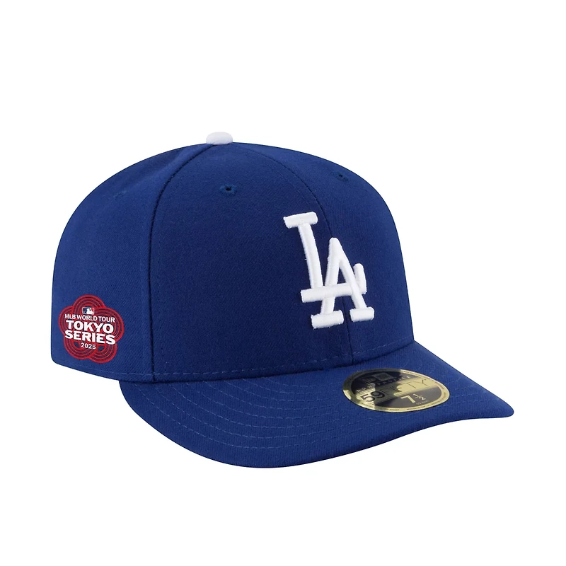 New Era Los Angeles Dodgers 2025 MLB World Tour Tokyo Series Side Patch Low Profile 59FIFTY Fitted Hat