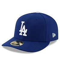 New Era Los Angeles Dodgers 2025 World Series Champions Side Patch Low Profile 59FIFTY Fitted Hat