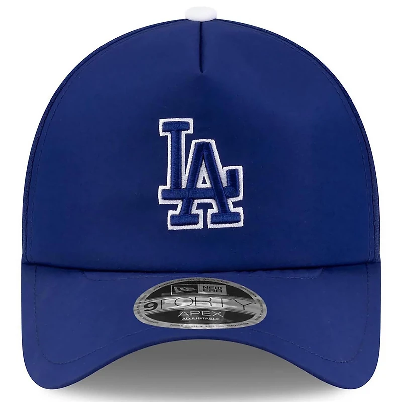 New Era Los Angeles Dodgers 2026 Batting Practice Apex 9FORTY Adjustable Trucker Hat