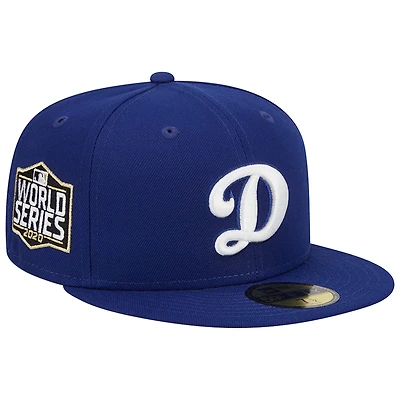 New Era Los Angeles Dodgers Alternate Logo 2020 World Series Team Color 59FIFTY Fitted Hat