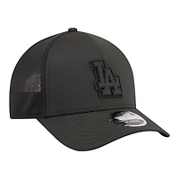 New Era Los Angeles Dodgers Badged M-Crown A-Frame 9FORTY Trucker Adjustable Hat