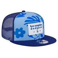 New Era Los Angeles Dodgers Bikini Bottom Trucker 9FIFTY Snapback Hat