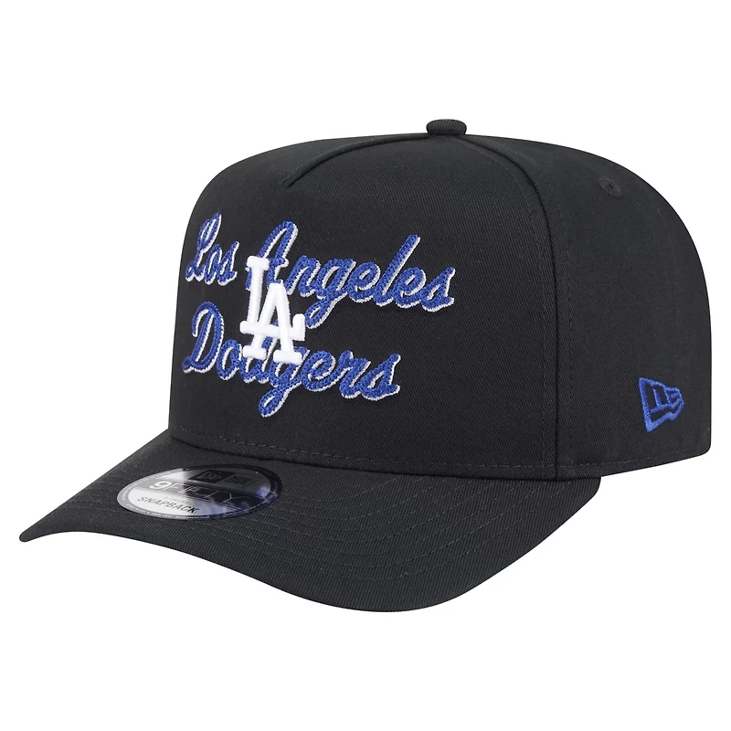 New Era Los Angeles Dodgers Chainstitch 9FIFTY A-Frame Snapback Hat