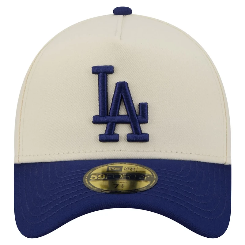 New Era Los Angeles Dodgers Chrome A-Frame 59FORTY Fitted Hat