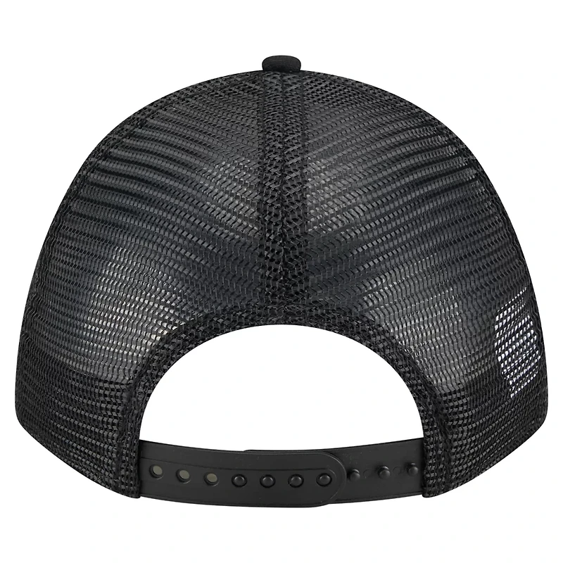 New Era Los Angeles Dodgers City Initial 9FORTY A-Frame M-Crown Adjustable Trucker Hat