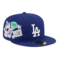 New Era Los Angeles Dodgers City Patch 59FIFTY Fitted Hat