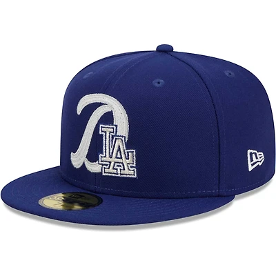 New Era Los Angeles Dodgers Duo Logo 59FIFTY Fitted Hat