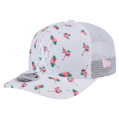New Era Los Angeles Dodgers Flamingo Mesh Back 9SEVENTY Stretch-Snap Hat