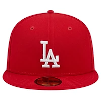 New Era Los Angeles Dodgers Logo 59FIFTY Fitted Hat
