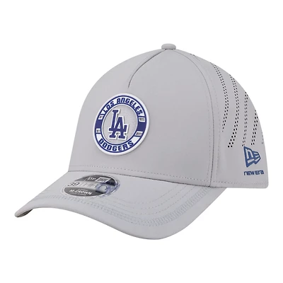 New Era Los Angeles Dodgers Patch 39THIRTY A-Frame M-Crown Perforated Flex Hat