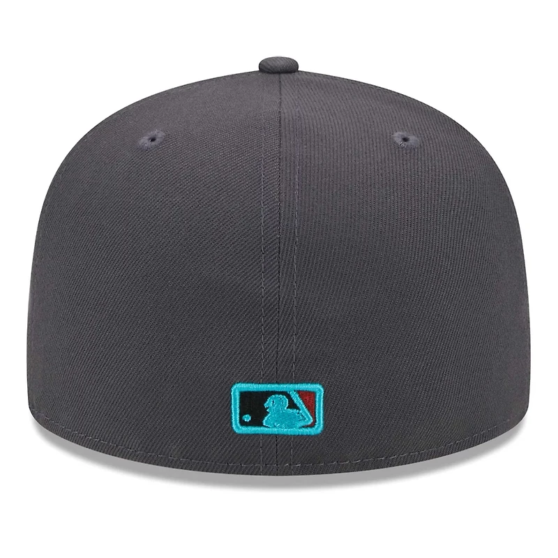 New Era Los Angeles Dodgers Print Undervisor 59FIFTY Fitted Hat