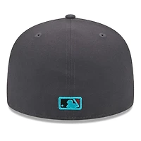 New Era Los Angeles Dodgers Print Undervisor 59FIFTY Fitted Hat