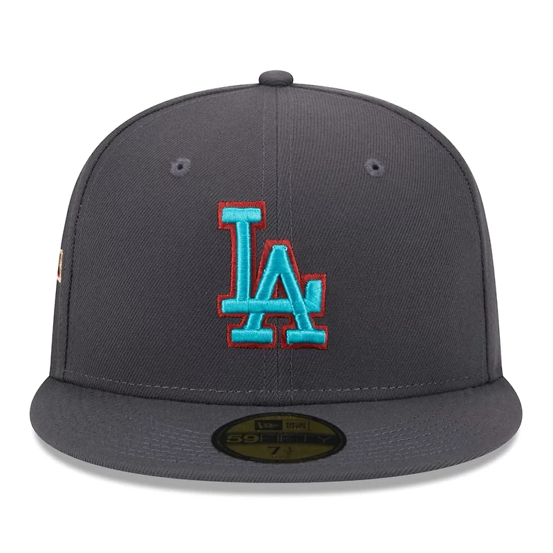 New Era Los Angeles Dodgers Print Undervisor 59FIFTY Fitted Hat