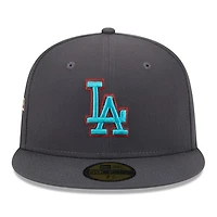 New Era Los Angeles Dodgers Print Undervisor 59FIFTY Fitted Hat