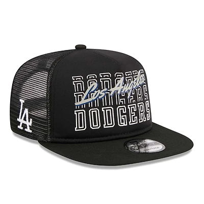 New Era Los Angeles Dodgers Street Team A-Frame Trucker 9FIFTY Snapback Hat