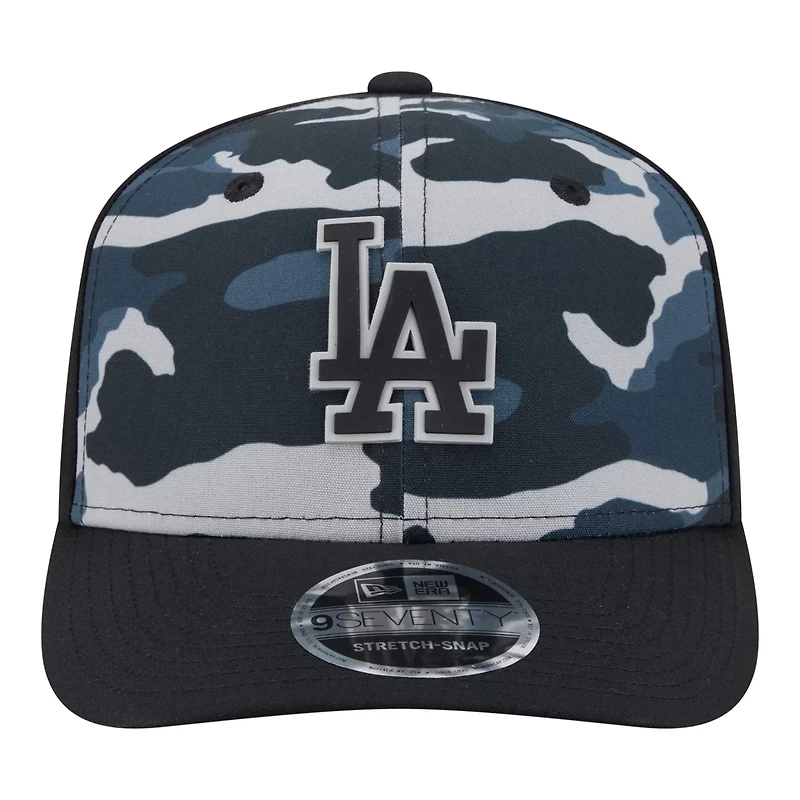 New Era Los Angeles Dodgers Tonal Camo 9SEVENTY Stretch-Snap Hat