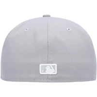 New Era Los Angeles Dodgers White Logo 59FIFTY Fitted Hat