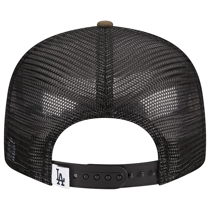 New Era Los Angeles Dodgers Woodland Trucker 9FIFTY Snapback Hat