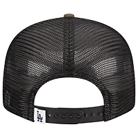 New Era Los Angeles Dodgers Woodland Trucker 9FIFTY Snapback Hat