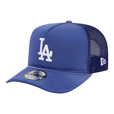 New Era Los Angeles Dodgers Worn A-Frame 9FIFTY Trucker Snapback Hat