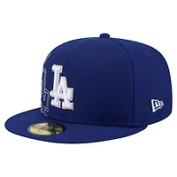 New Era Los Angeles Dodgers Yarn Stitch 59FIFTY Fitted Hat