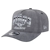 New Era Los Angeles Kings Throwback Washed A-Frame Pre-Curved 9FIFTY Snapback Hat