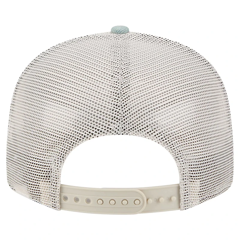 New Era Los Angeles Lakers Adventure Split Panel 9FIFTY Snapback Trucker Hat