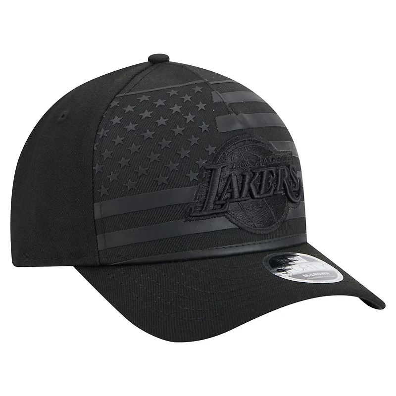 New Era Los Angeles Lakers Game Day Flag A-Frame 9FORTY Adjustable Hat