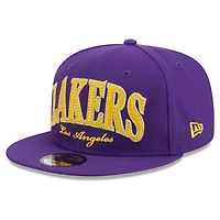 New Era Los Angeles Lakers Golden Tall Text 9FIFTY Snapback Hat