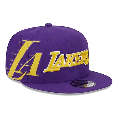 New Era Los Angeles Lakers Side Logo 9FIFTY Snapback Hat