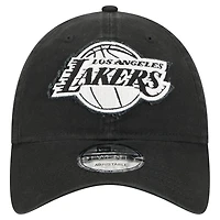 New Era Los Angeles Lakers Stamp Fabric Applique 9TWENTY Adjustable Hat